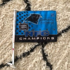 Carolina Panthers 2003 NFC Champions Window Flag